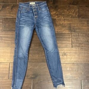 Madewell blue jeans size 24